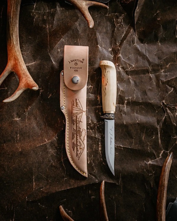Noz Marttiini Deluxe Lynx Bronze knife - 450012