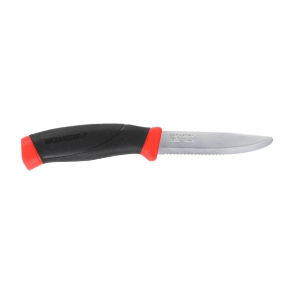 Nóż Morakniv Companion F Rescue czerwony stal nierdzewna - obrazek 3