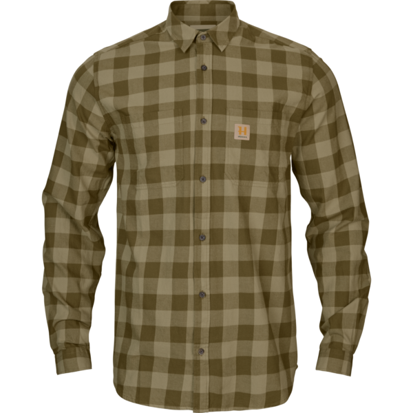 Koszula Męska Harkila Scandinavian Dark olive check