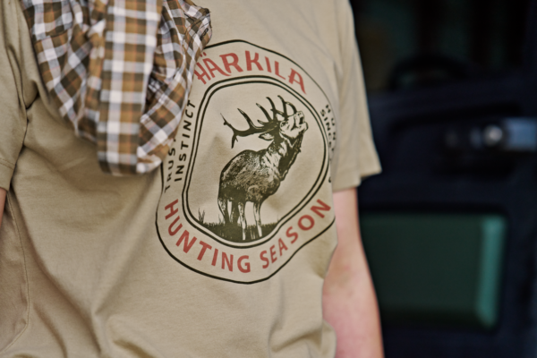 T-shirt Damski Harkila Stag Badge - obrazek 2