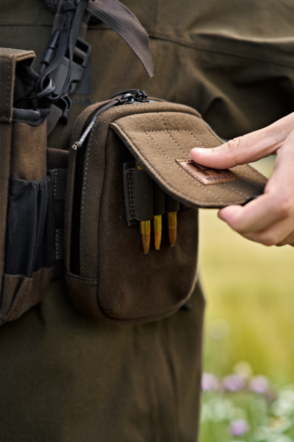 Dodatkowa kieszeń do szelek Harkila Utility Pouch Willow green - obrazek 6