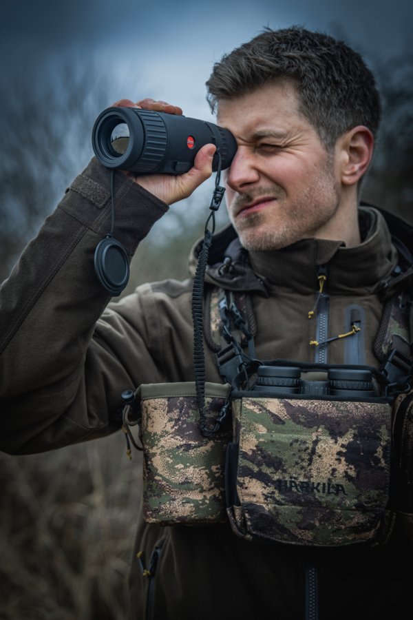 Dodatkowa kieszeń do szelek Harkila Thermal Camo Spotter Pouch na termowizję - obrazek 3