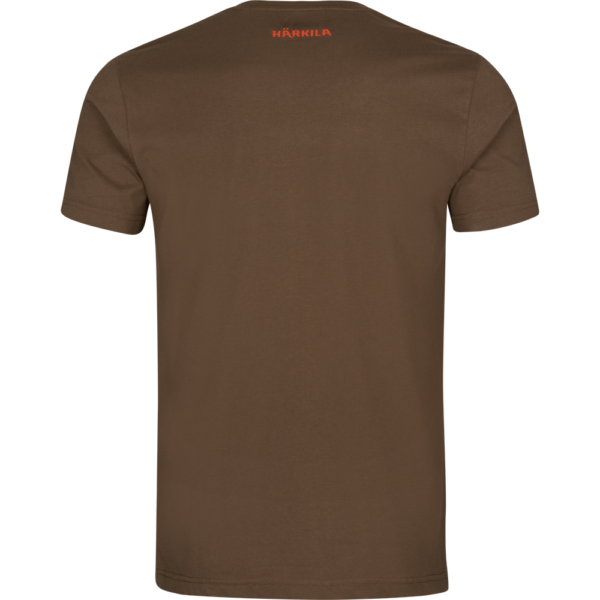 T-shirt Męski Härkila Nature Slate black - obrazek 2